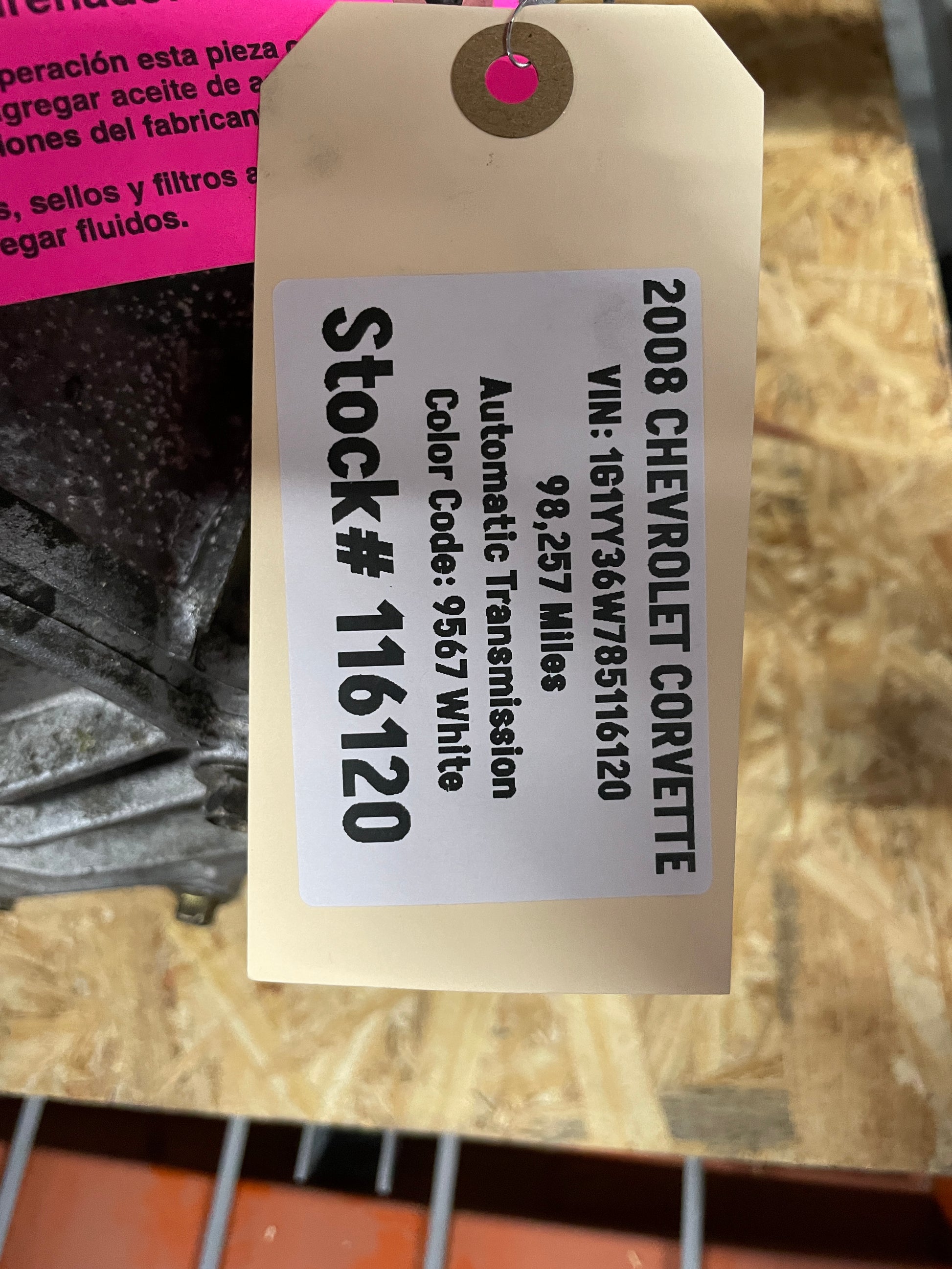 2008 Chevy Corvette Rear Differential OEM - Day's Parts Yard