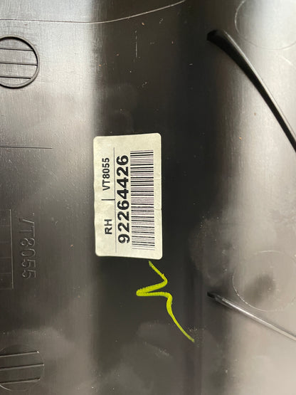 2016 Chevy SS Sedan RH Passenger Interior B Pillar Center Carpet Retainer Trim Panel OEM - Day's Parts Yard