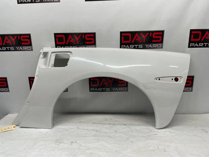 2008 Chevy Corvette LH Driver Front Fender White OEM - Day's Parts Yard