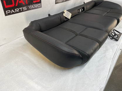 2014 Chevy SS Sedan Rear Seat Bottom Cushion Black Leather Alcantara Suede OEM