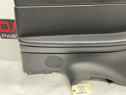 2006 Pontiac GTO RH Passenger Rear Interior Quarter Door Panel Trim Black OEM - Day's Parts Yard