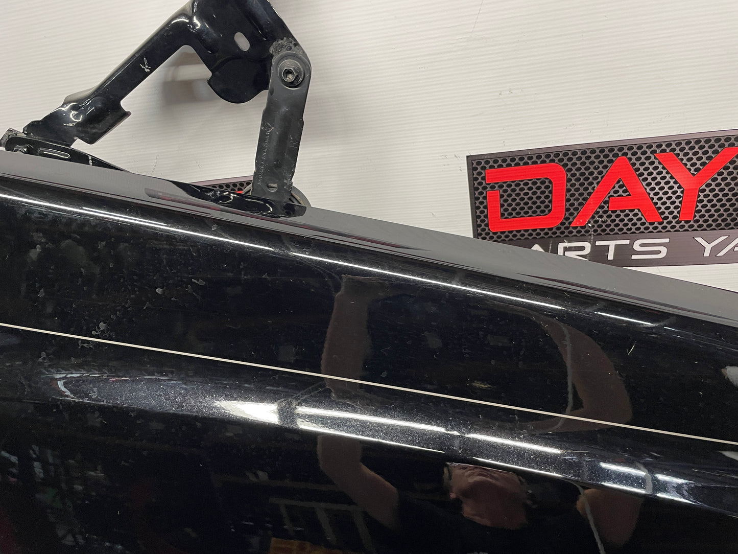 2013 GMC Sierra C1500 SLE RH Passenger Front Fender Black OEM - Day's Parts Yard