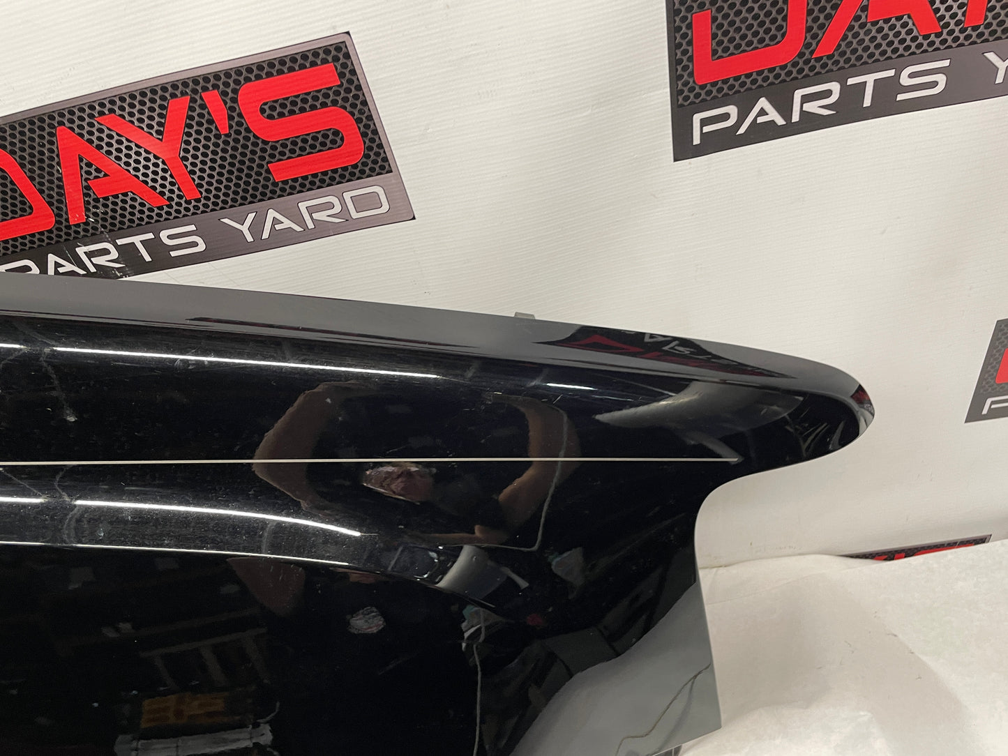 2013 GMC Sierra C1500 SLE RH Passenger Front Fender Black OEM - Day's Parts Yard