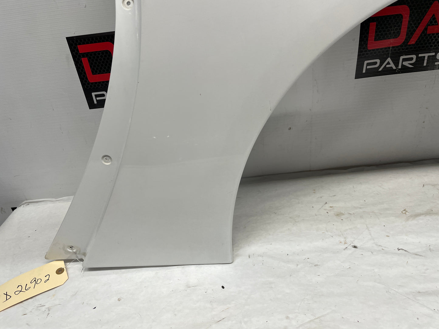 2008 Chevy Corvette LH Driver Front Fender White OEM - Day's Parts Yard