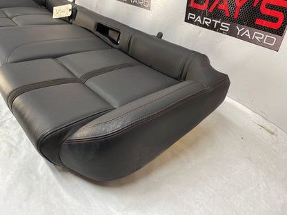 2014 Chevy SS Sedan Rear Seat Bottom Cushion Black Leather Alcantara Suede OEM