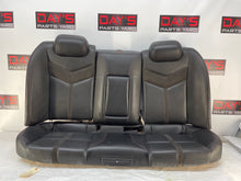 2014 Chevy SS Sedan Rear Seats Black Leather Alcantara Suede OEM