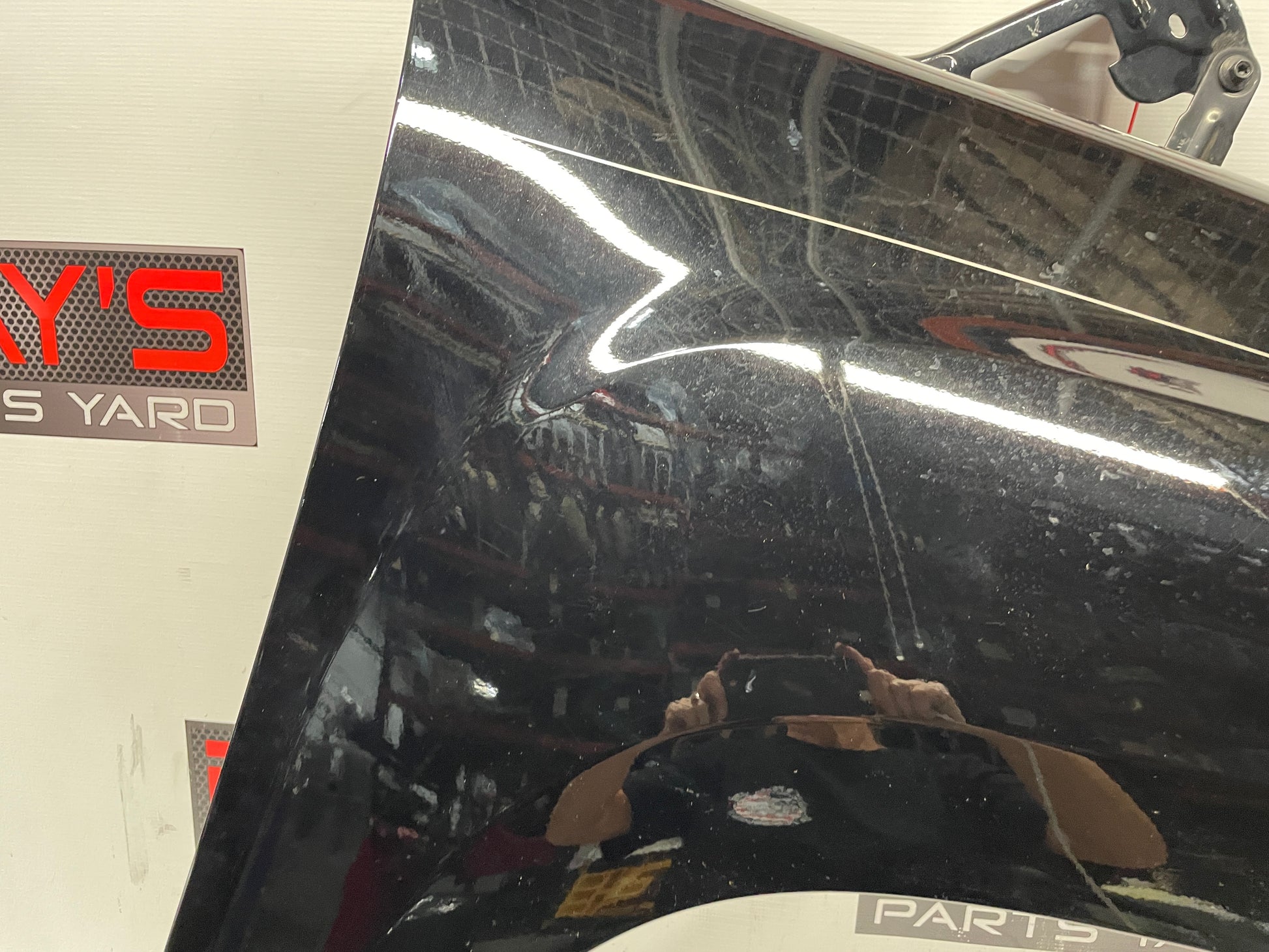 2013 GMC Sierra C1500 SLE RH Passenger Front Fender Black OEM - Day's Parts Yard