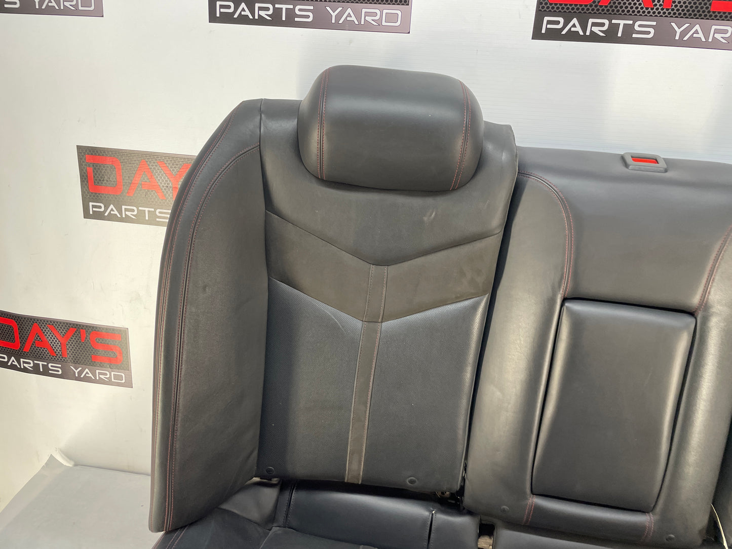 2014 Chevy SS Sedan Rear Seats Black Leather Alcantara Suede OEM