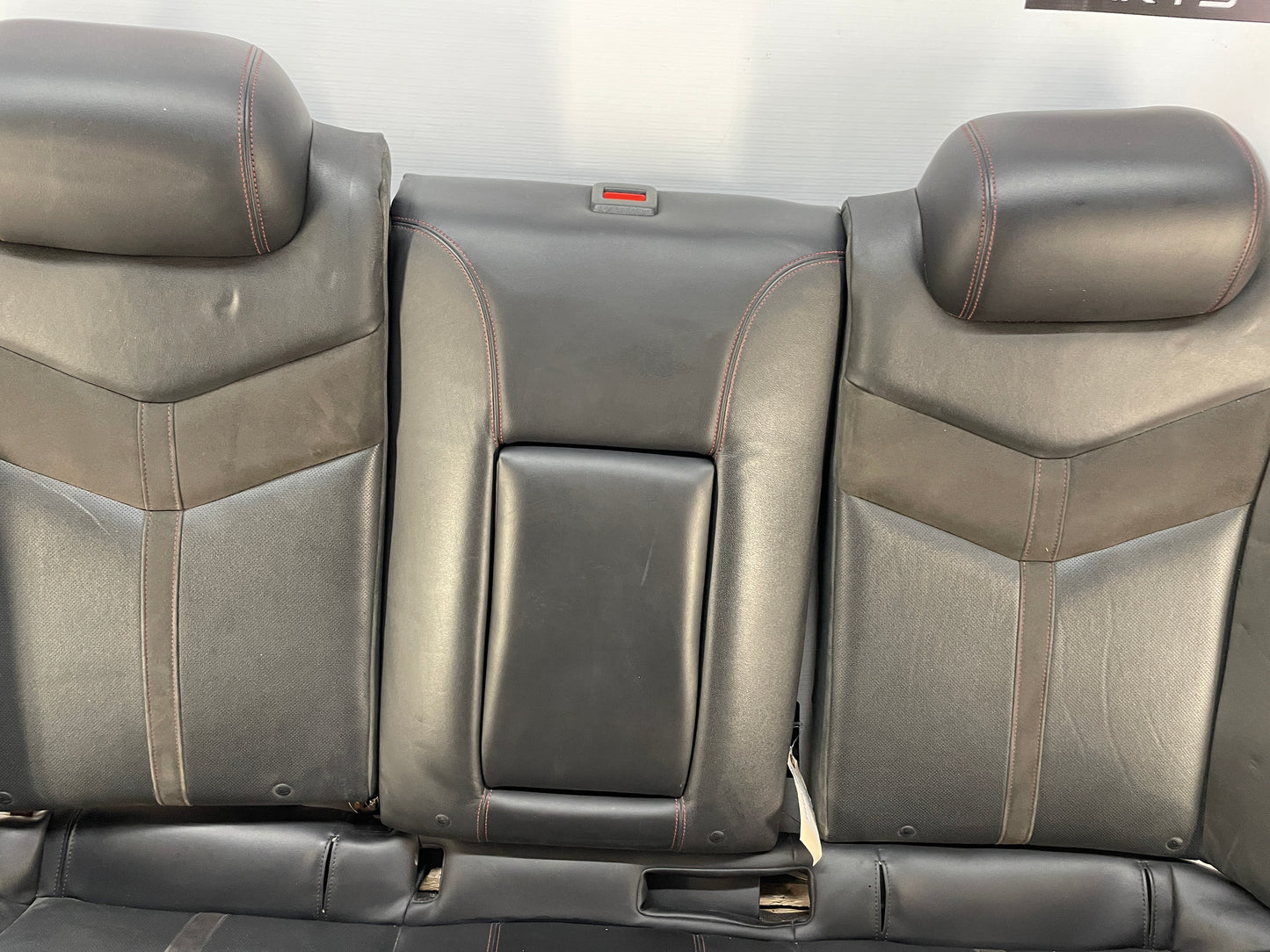 2014 Chevy SS Sedan Rear Seats Black Leather Alcantara Suede OEM