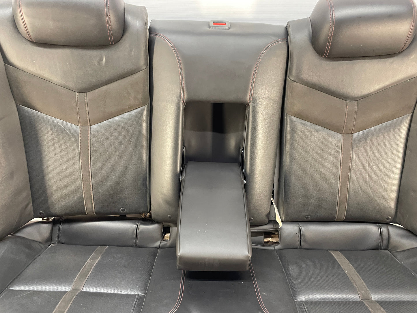 2014 Chevy SS Sedan Rear Seats Black Leather Alcantara Suede OEM