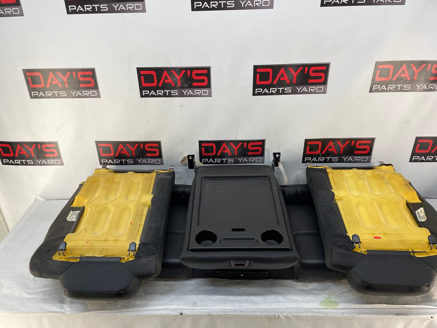 2014 Chevy SS Sedan Rear Seats Black Leather Alcantara Suede OEM