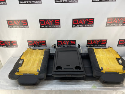 2014 Chevy SS Sedan Rear Seats Black Leather Alcantara Suede OEM