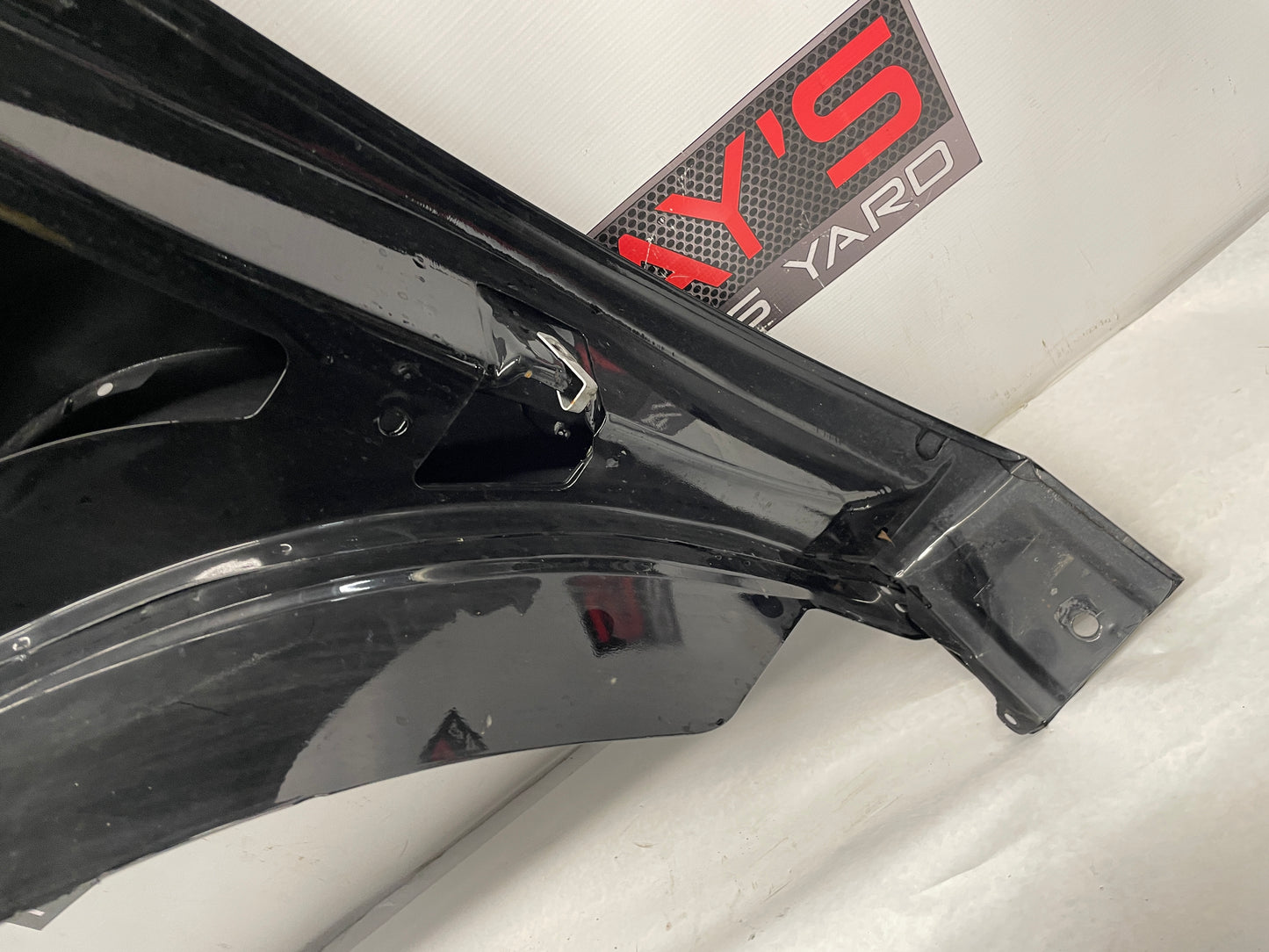 2013 GMC Sierra C1500 SLE RH Passenger Front Fender Black OEM - Day's Parts Yard