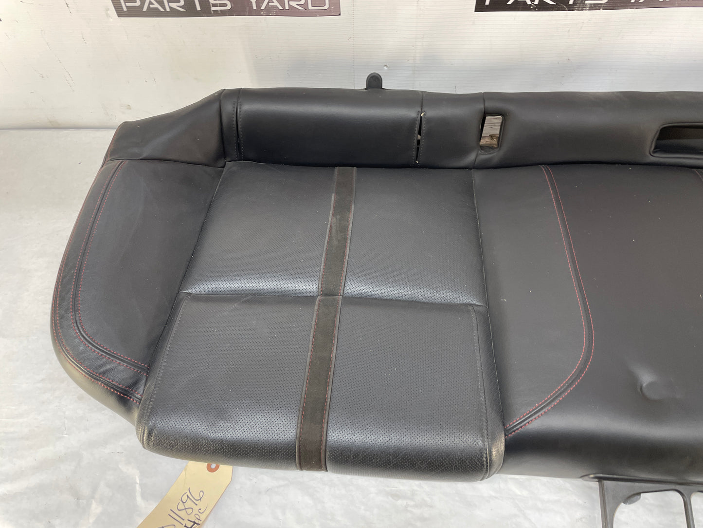 2014 Chevy SS Sedan Rear Seats Black Leather Alcantara Suede OEM