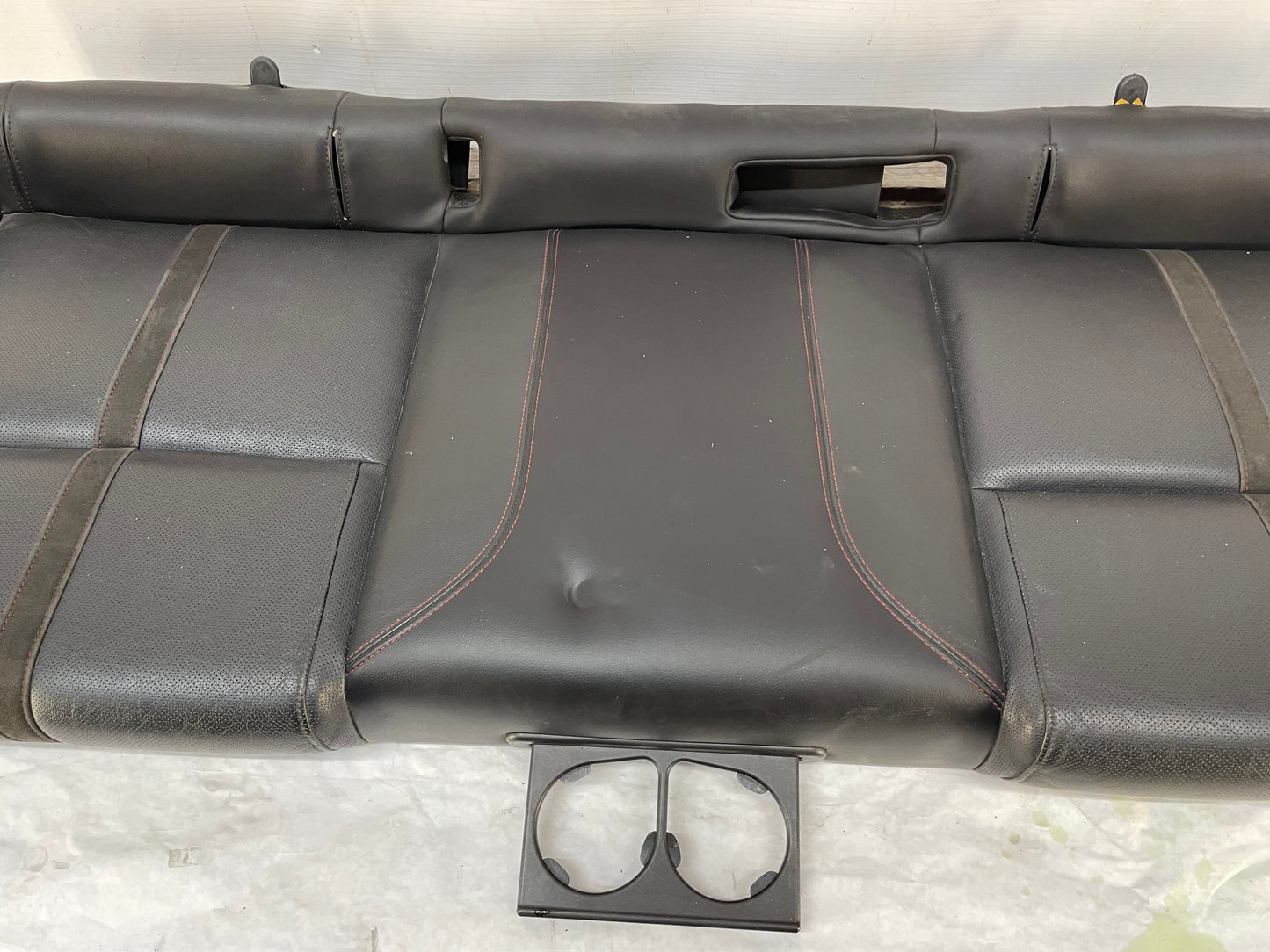 2014 Chevy SS Sedan Rear Seats Black Leather Alcantara Suede OEM