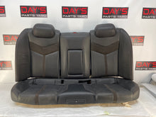 2014 Chevy SS Sedan Rear Seats Black Leather Alcantara Suede OEM
