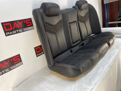2014 Chevy SS Sedan Rear Seats Black Leather Alcantara Suede OEM