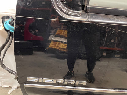 2013 GMC Sierra C1500 SLE LH Driver Front Exterior Door Black OEM - Day's Parts Yard