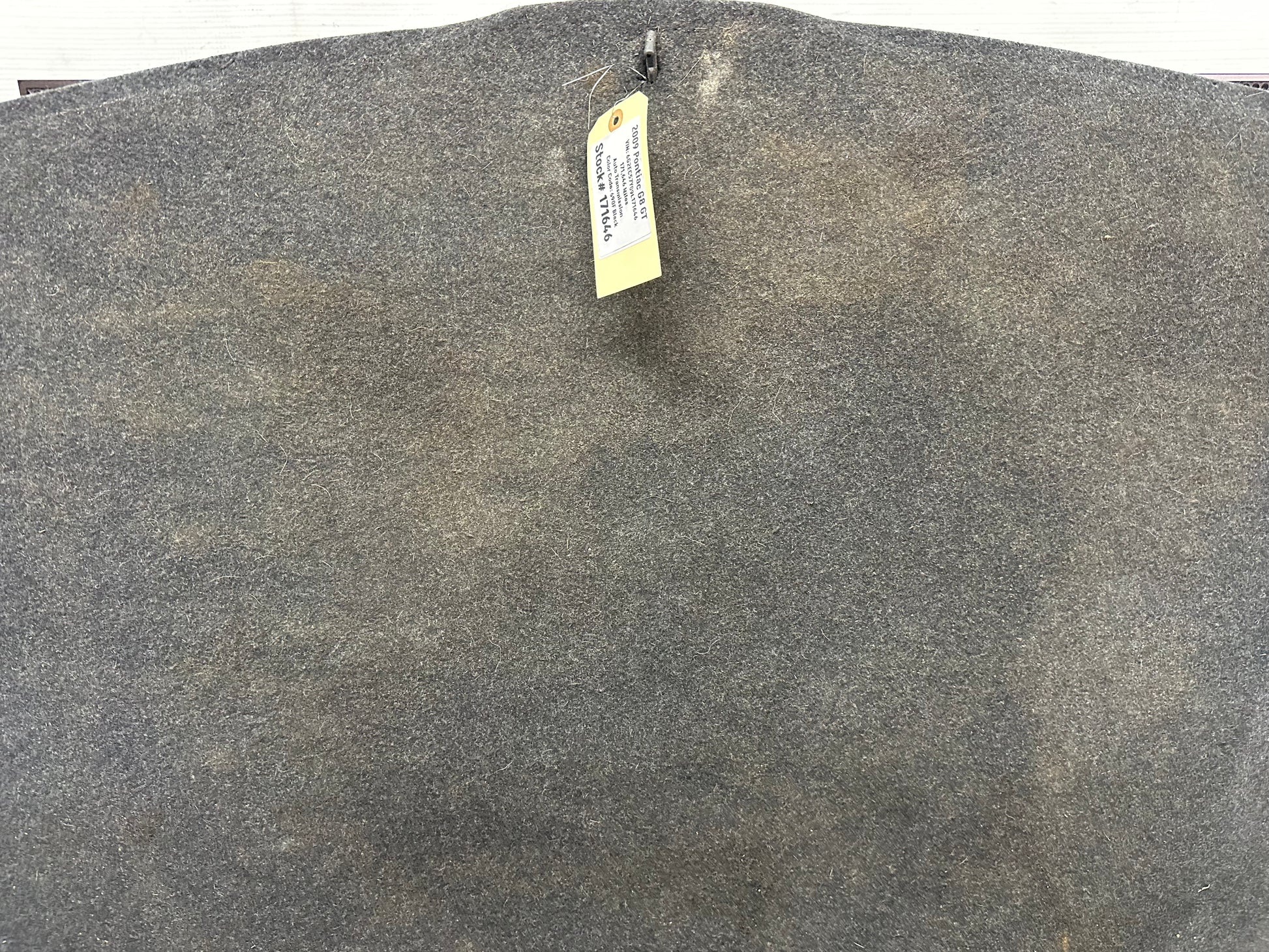 2009 Pontiac G8 GT Spare Tire Trunk Carpet Cover OEM - Day's Parts Yard