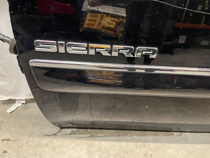 2013 GMC Sierra C1500 SLE LH Driver Front Exterior Door Black OEM - Day's Parts Yard