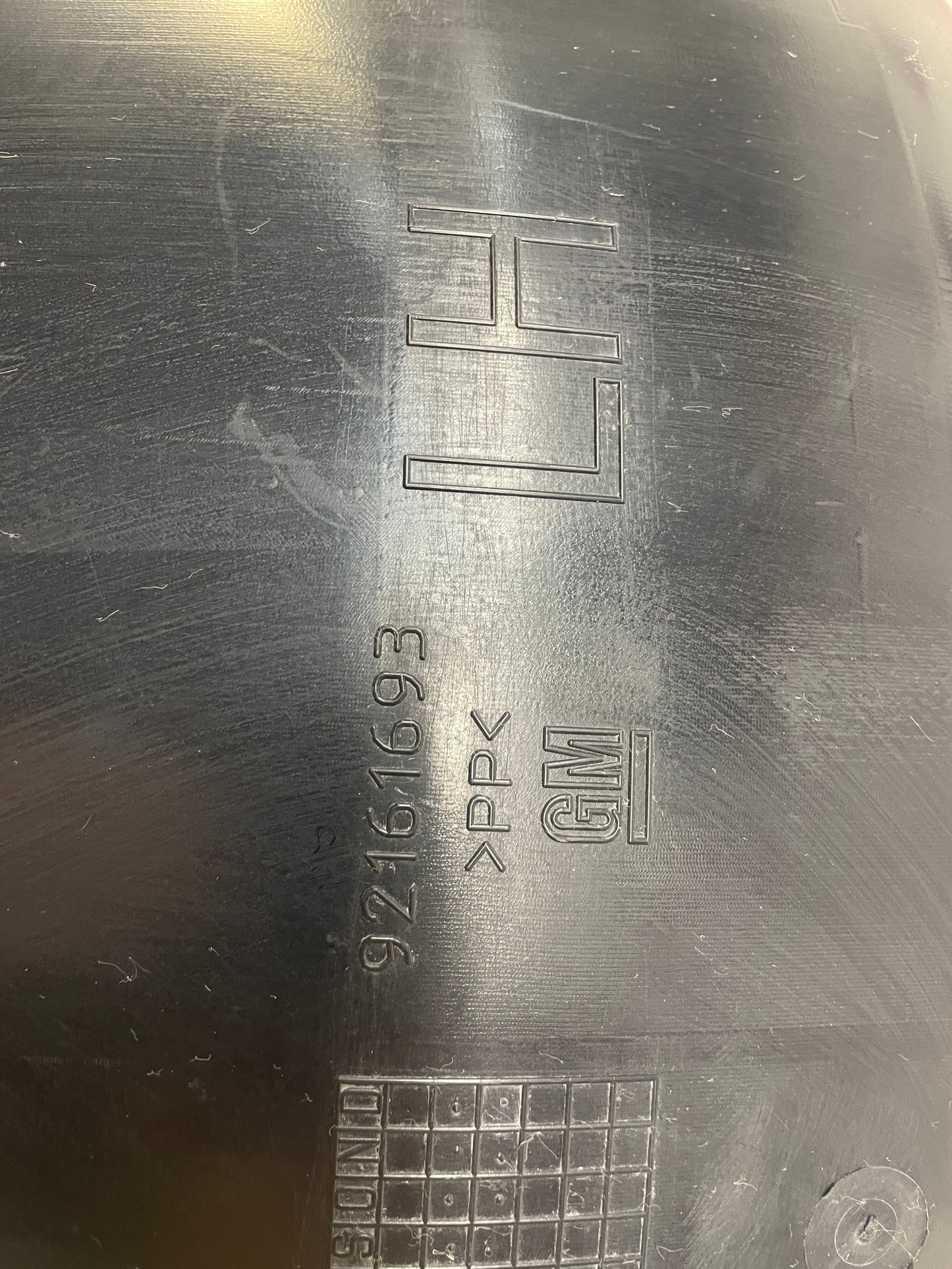 2009 Pontiac G8 GT LH Driver Rear Fender Wheel Well Liner House OEM - Day's Parts Yard