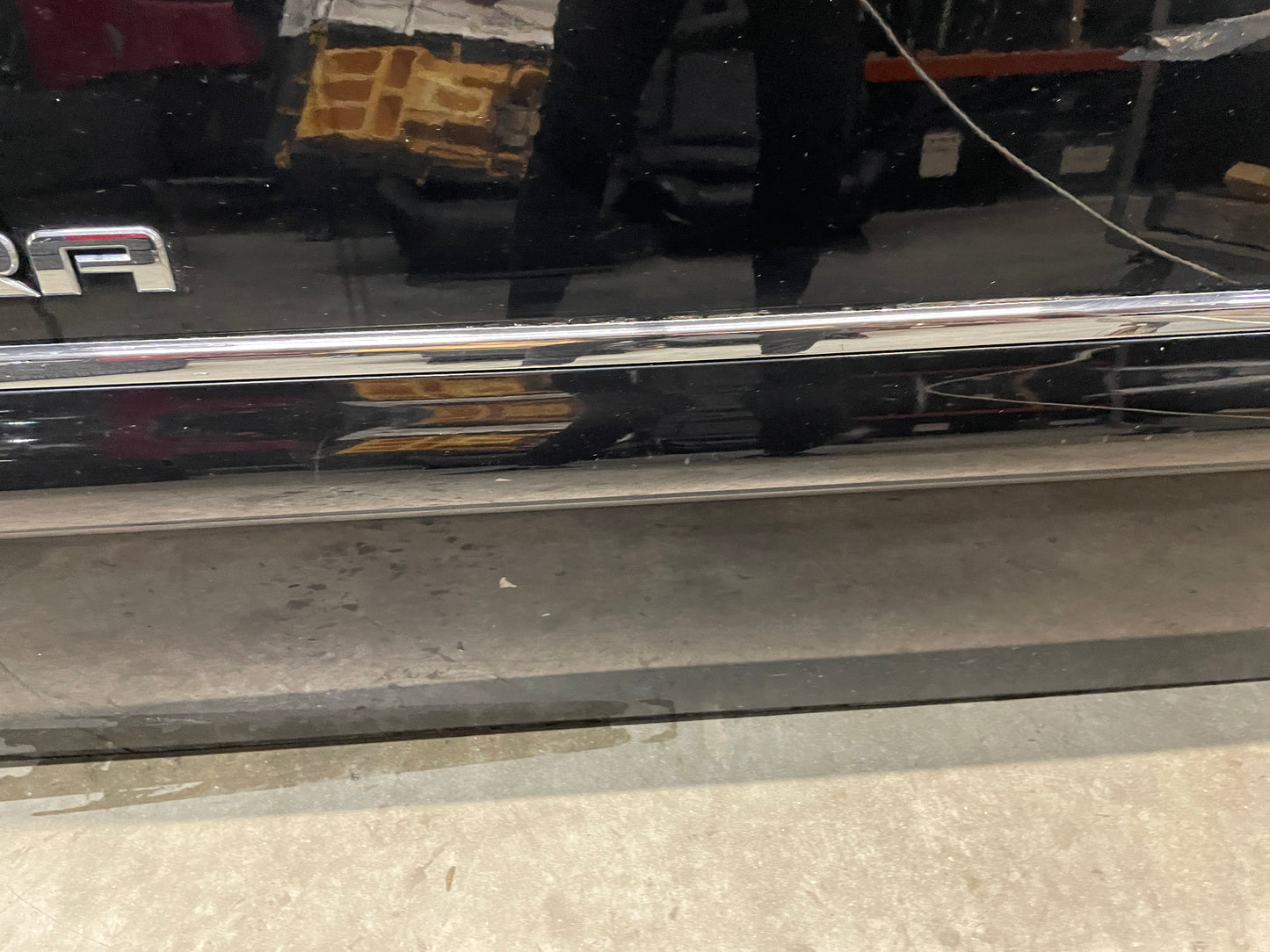 2013 GMC Sierra C1500 SLE LH Driver Front Exterior Door Black OEM - Day's Parts Yard