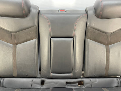 2014 Chevy SS Sedan Rear Seats Black Leather Alcantara Suede OEM