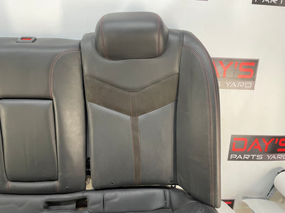 2014 Chevy SS Sedan Rear Seats Black Leather Alcantara Suede OEM