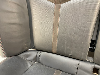 2014 Chevy SS Sedan Rear Seats Black Leather Alcantara Suede OEM