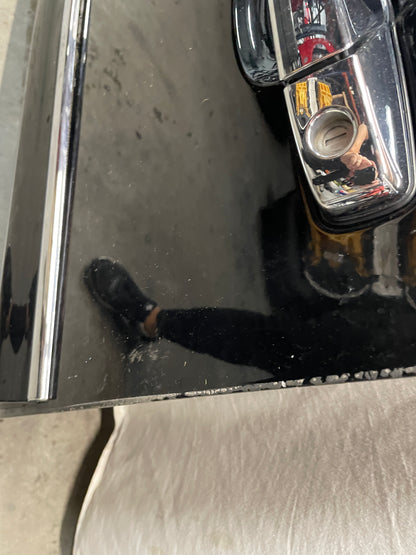 2013 GMC Sierra C1500 SLE LH Driver Front Exterior Door Black OEM - Day's Parts Yard