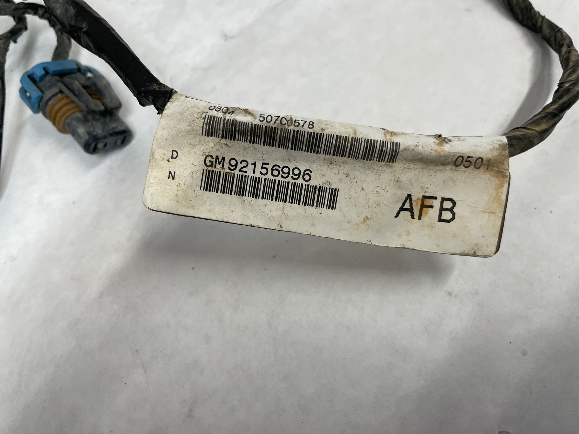 2006 Pontiac GTO Front Bumper Fog Light Lamp Wire Wiring Harness OEM - Day's Parts Yard