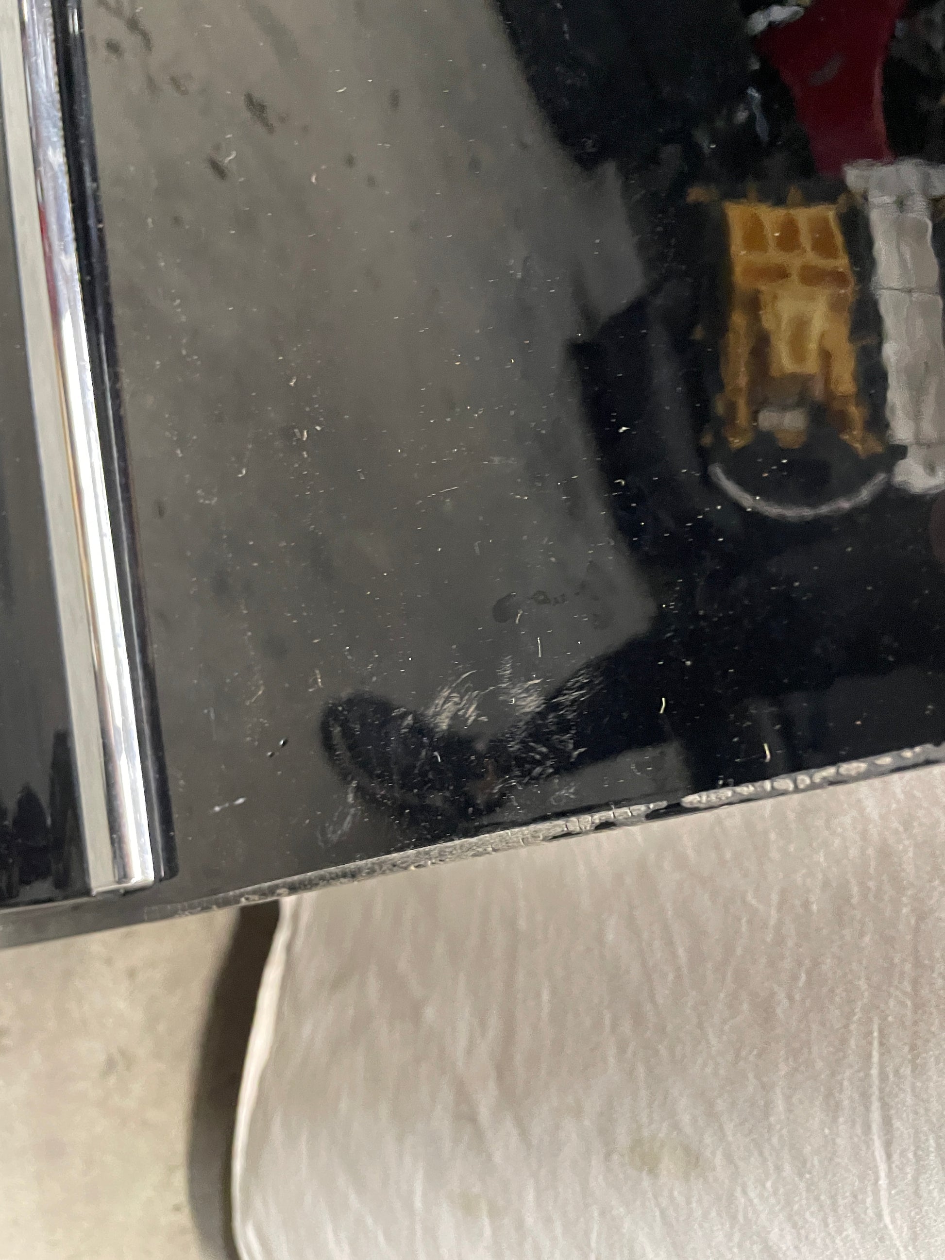 2013 GMC Sierra C1500 SLE LH Driver Front Exterior Door Black OEM - Day's Parts Yard