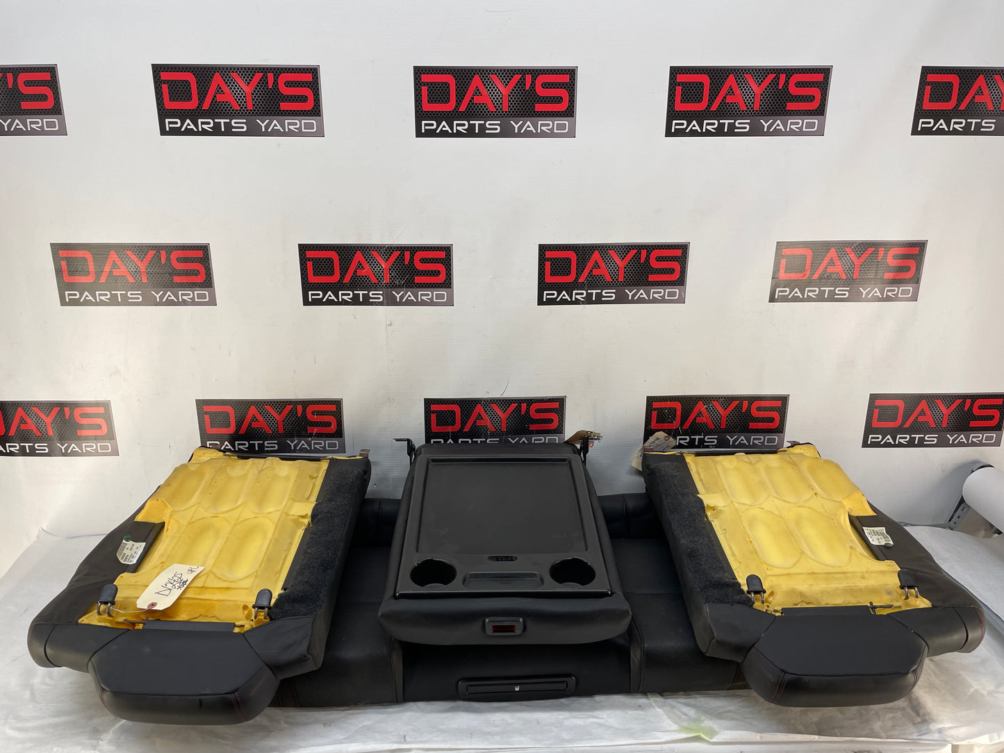 2014 Chevy SS Sedan Rear Seats Black Leather Alcantara Suede OEM