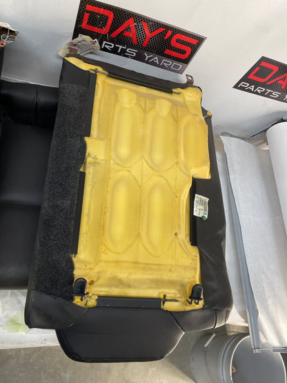 2014 Chevy SS Sedan Rear Seats Black Leather Alcantara Suede OEM