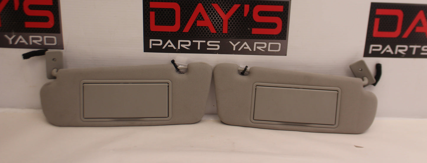 2017 Chevy SS Sedan RH & LH Sunvisor Sun Visor w/ Clips OEM
