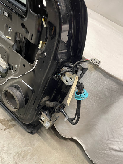 2013 GMC Sierra C1500 SLE LH Driver Front Exterior Door Black OEM - Day's Parts Yard