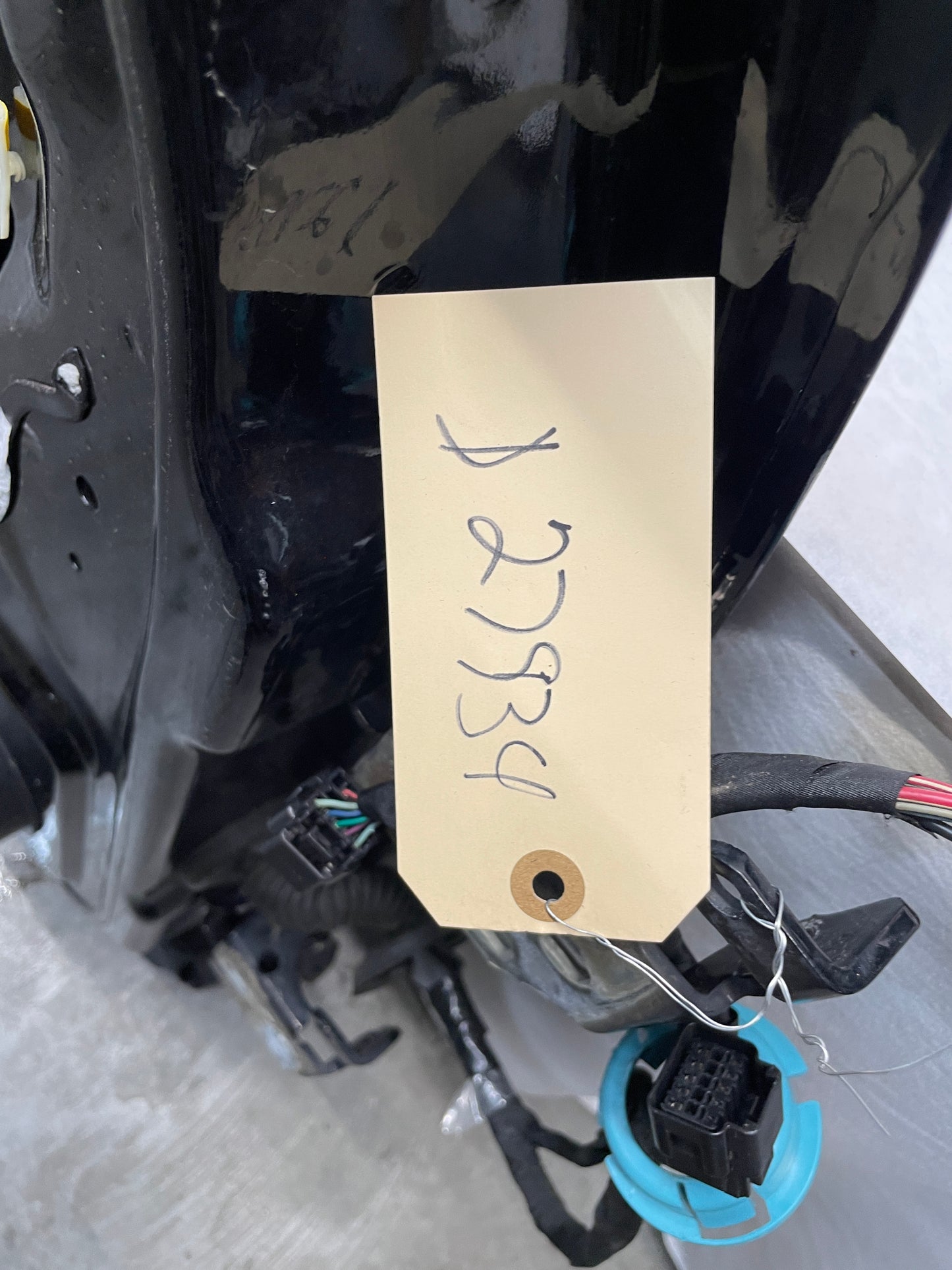 2013 GMC Sierra C1500 SLE LH Driver Front Exterior Door Black OEM - Day's Parts Yard