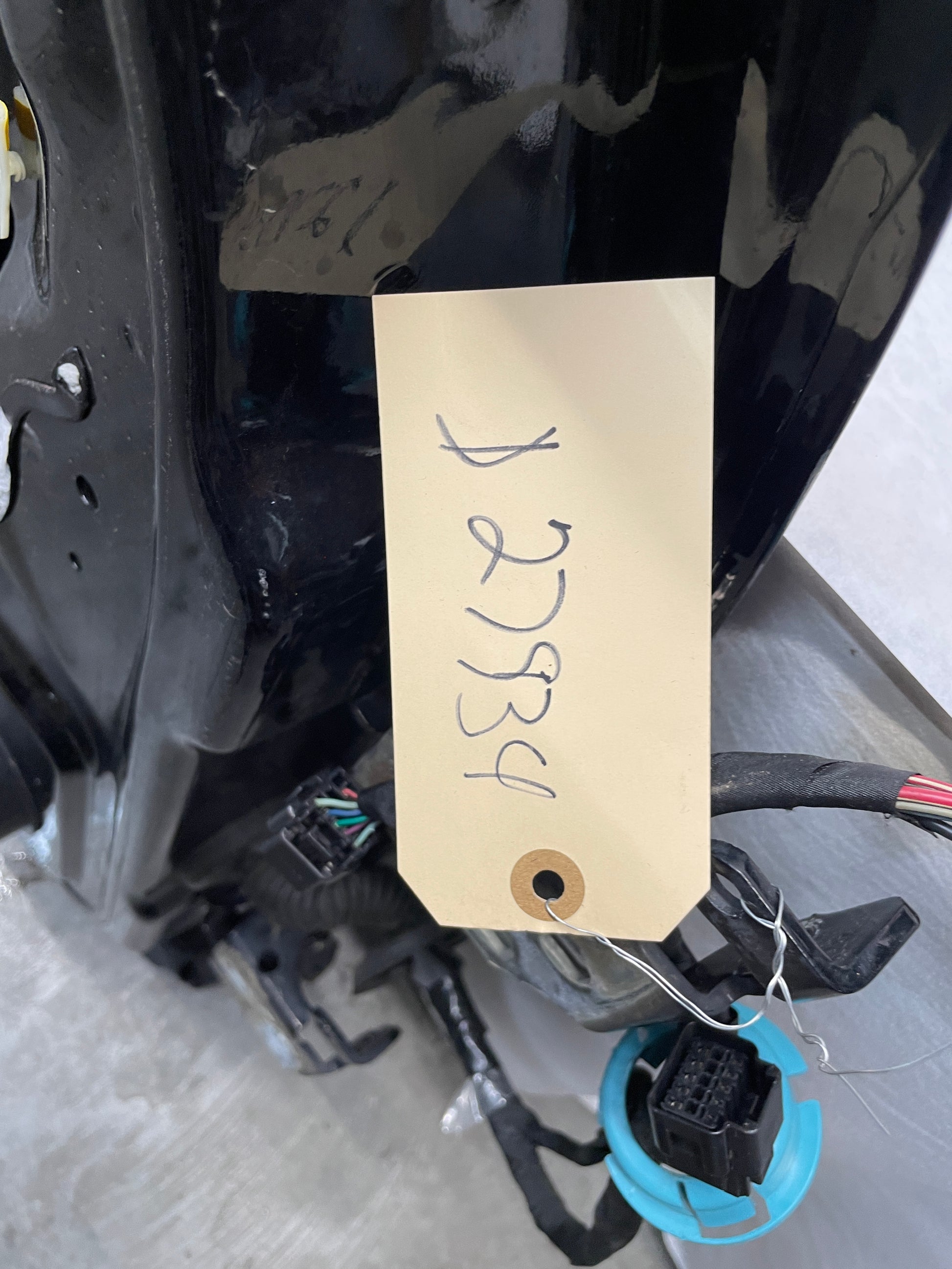 2013 GMC Sierra C1500 SLE LH Driver Front Exterior Door Black OEM - Day's Parts Yard