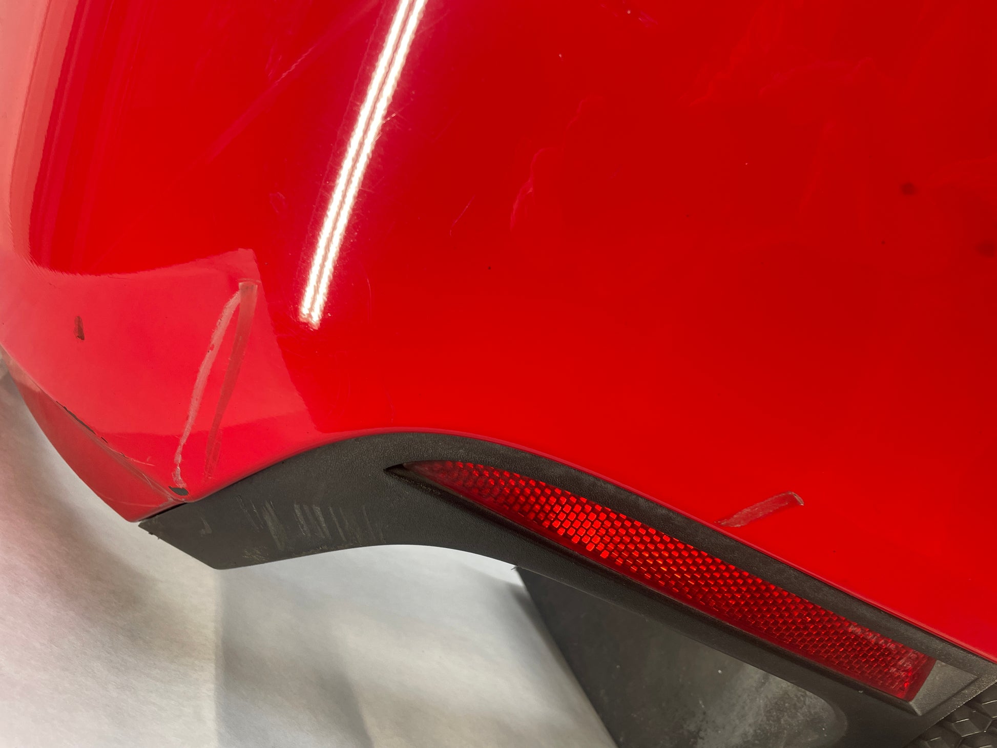 2009 Pontiac G8 GT Rear Bumper Cover w/ Valance Red OEM - Day's Parts Yard