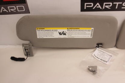 2017 Chevy SS Sedan RH & LH Sunvisor Sun Visor w/ Clips OEM