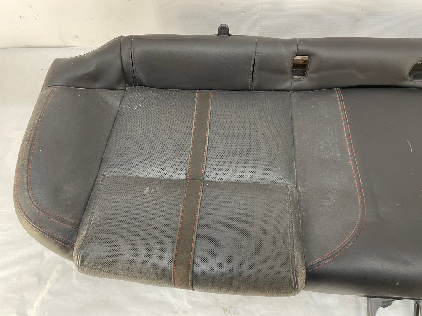 2014 Chevy SS Sedan Rear Seats Black Leather Alcantara Suede OEM