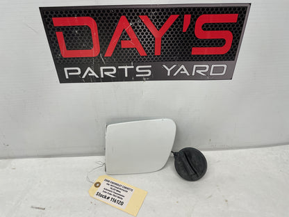2008 Chevy Corvette Gas Fuel Tank Filler Door Cover W/Hinge White OEM - Day's Parts Yard