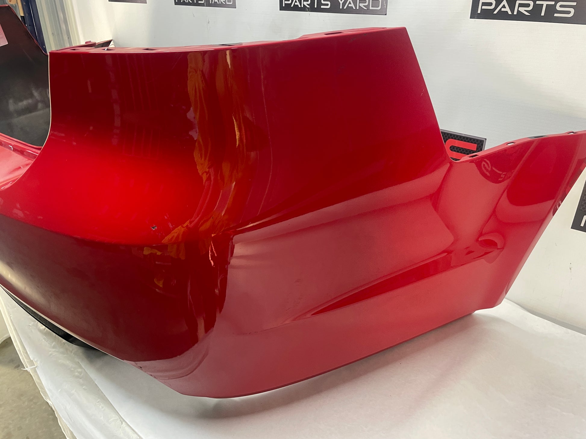 2009 Pontiac G8 GT Rear Bumper Cover w/ Valance Red OEM - Day's Parts Yard