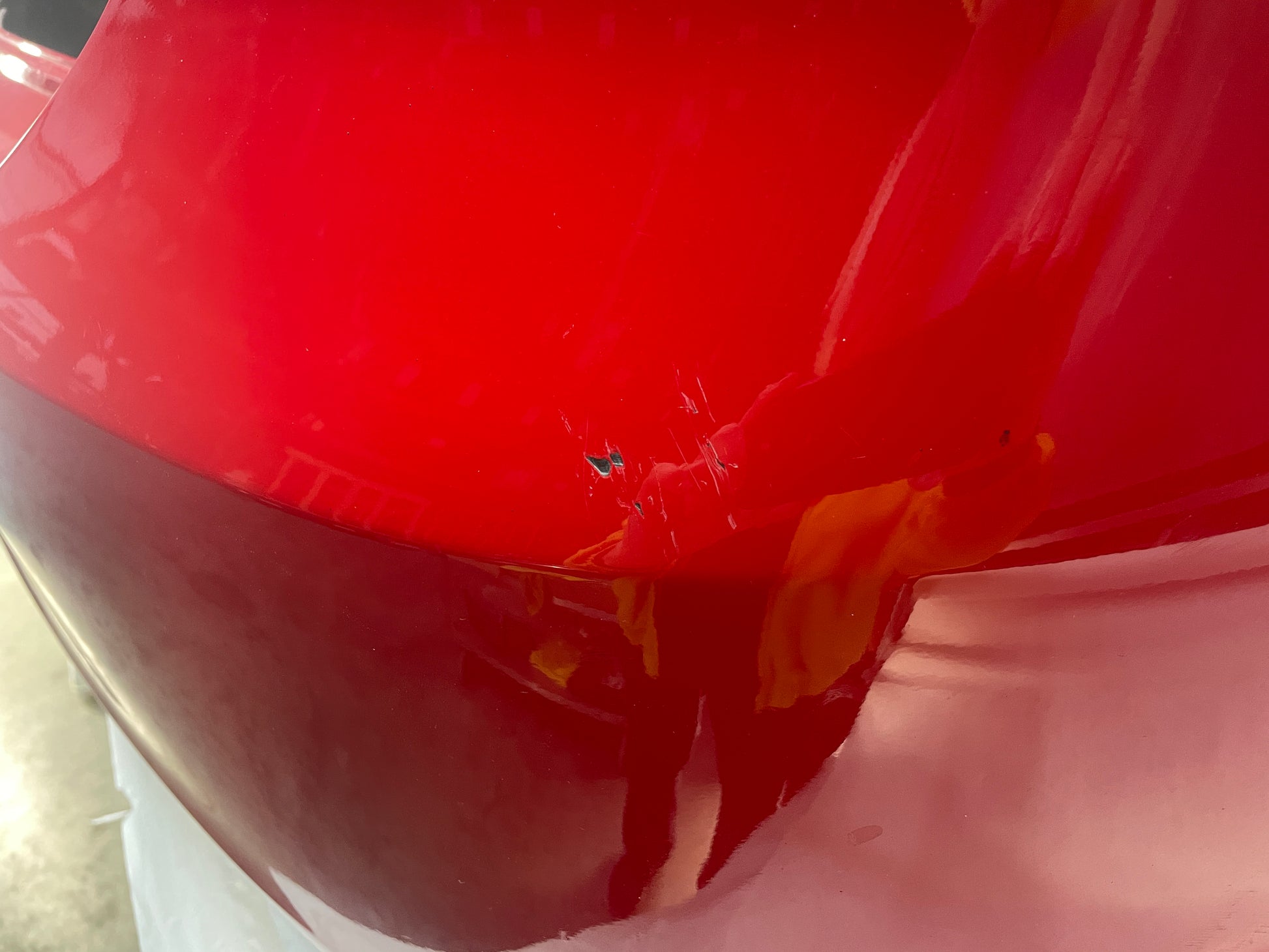 2009 Pontiac G8 GT Rear Bumper Cover w/ Valance Red OEM - Day's Parts Yard