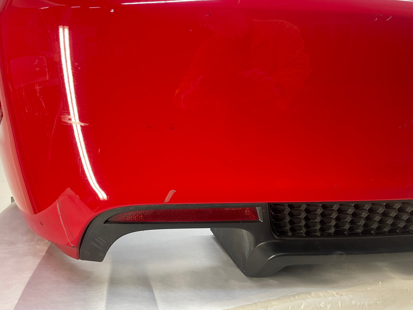 2009 Pontiac G8 GT Rear Bumper Cover w/ Valance Red OEM - Day's Parts Yard