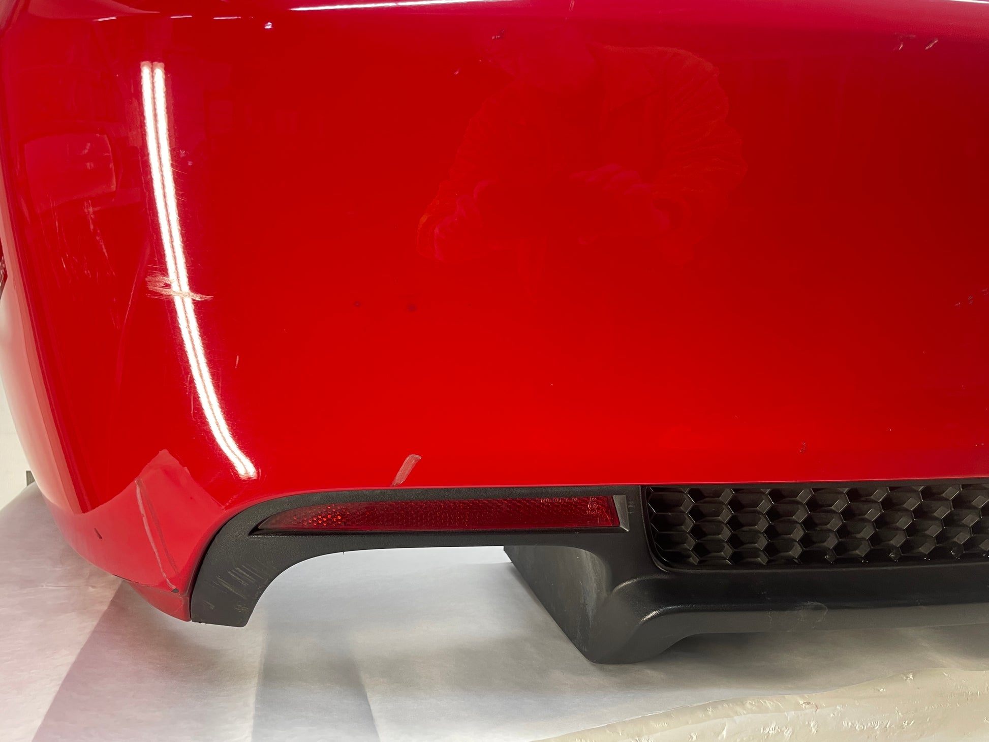 2009 Pontiac G8 GT Rear Bumper Cover w/ Valance Red OEM - Day's Parts Yard