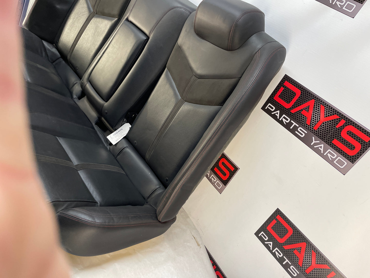 2015 Chevy SS Sedan Rear Black Leather Alcantara Suede OEM