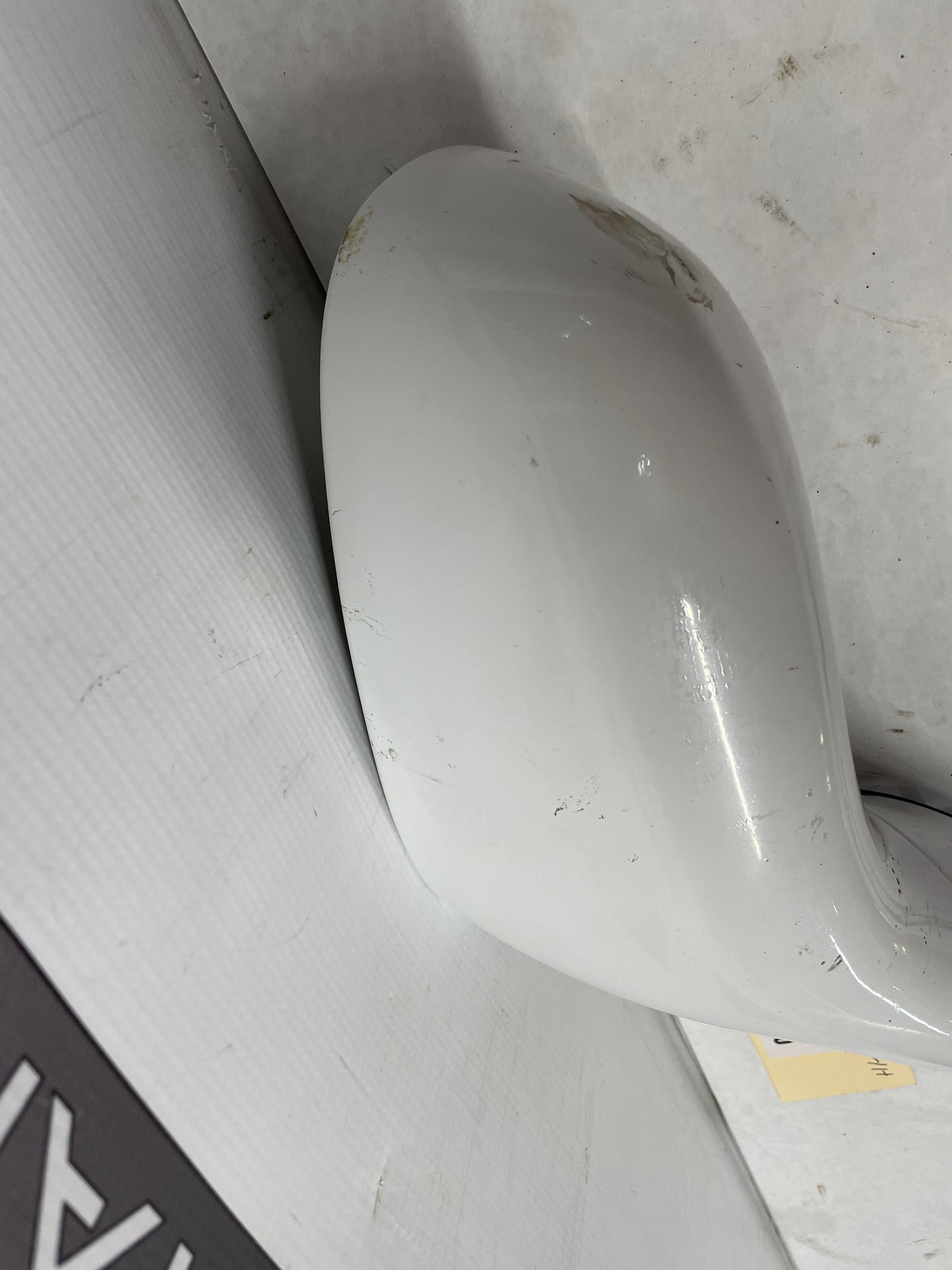 2008 Chevy Corvette LH Driver Exterior Mirror White OEM - Day's Parts Yard