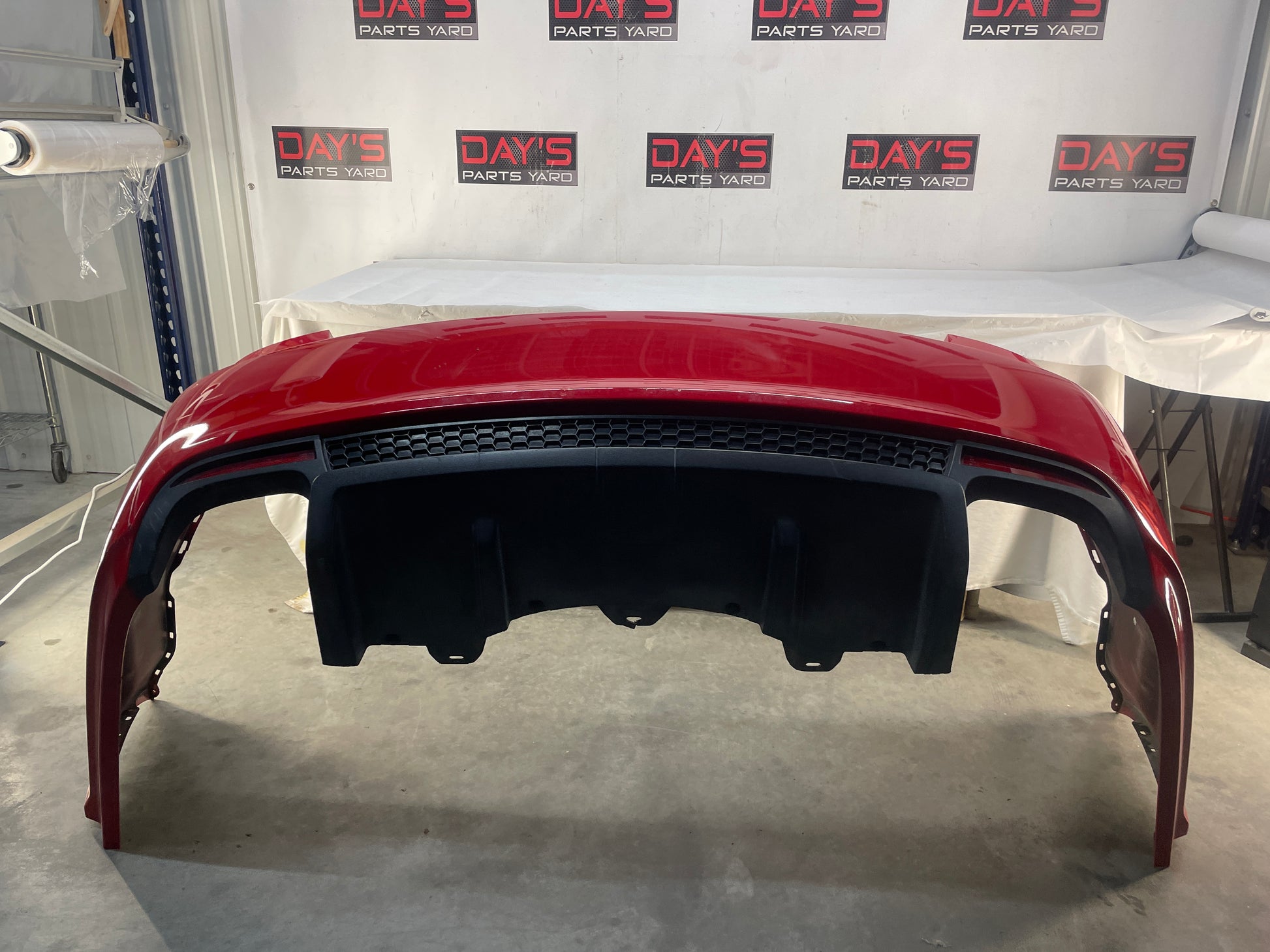 2009 Pontiac G8 GT Rear Bumper Cover w/ Valance Red OEM - Day's Parts Yard