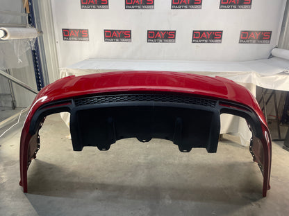 2009 Pontiac G8 GT Rear Bumper Cover w/ Valance Red OEM - Day's Parts Yard